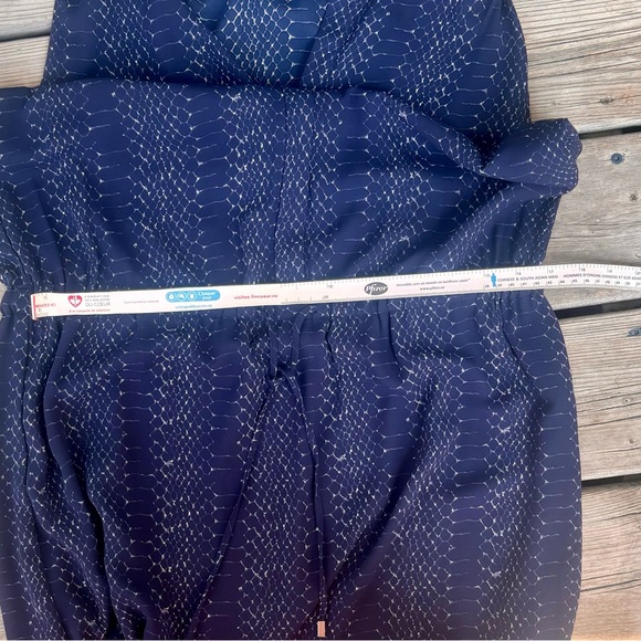 Fleur Bleue summer dress, navy. Size large - Picture 8 of 8